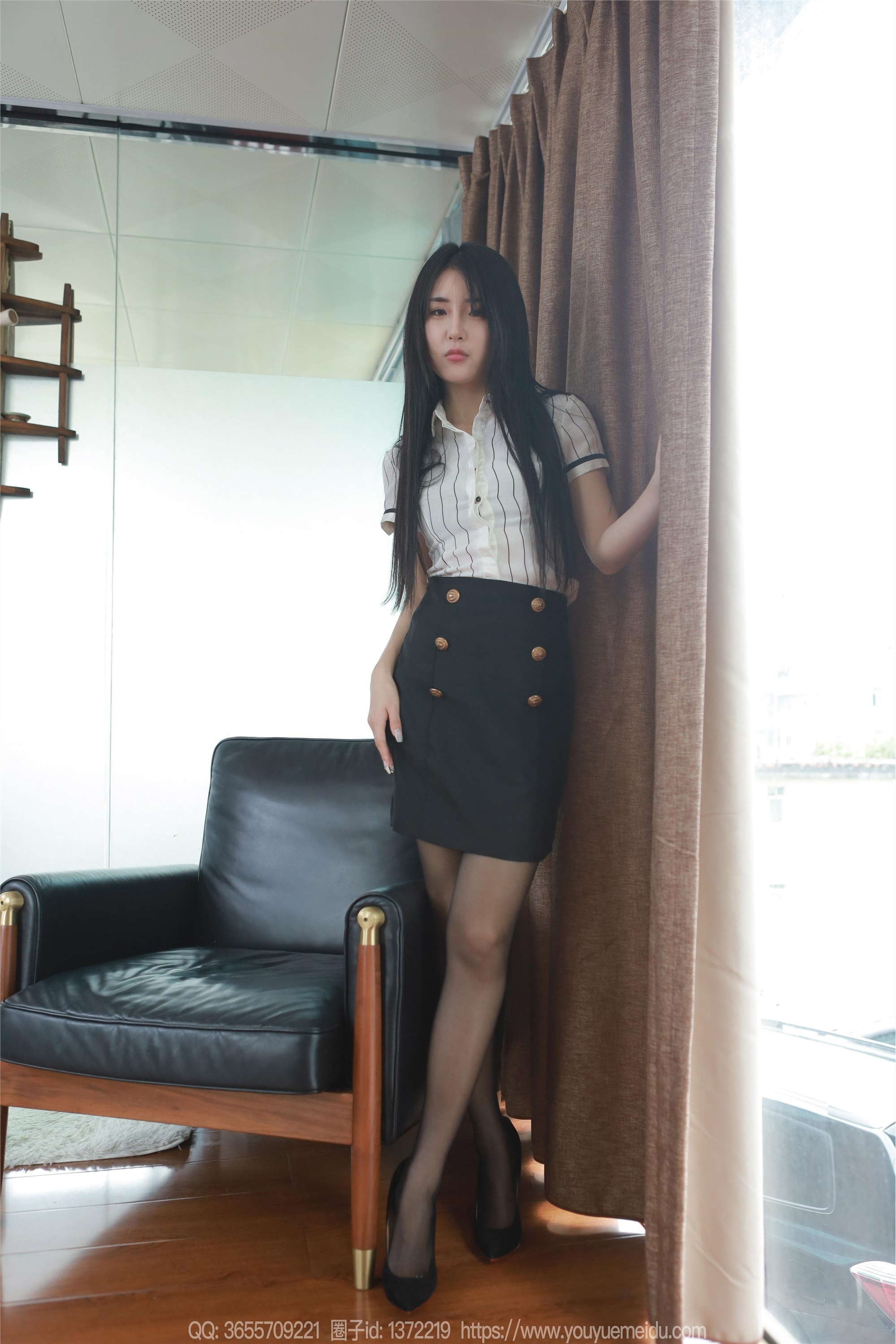 IESS异思趣向  2024.04.09 丝享家 1711 小宝《竖条纹衬衫》